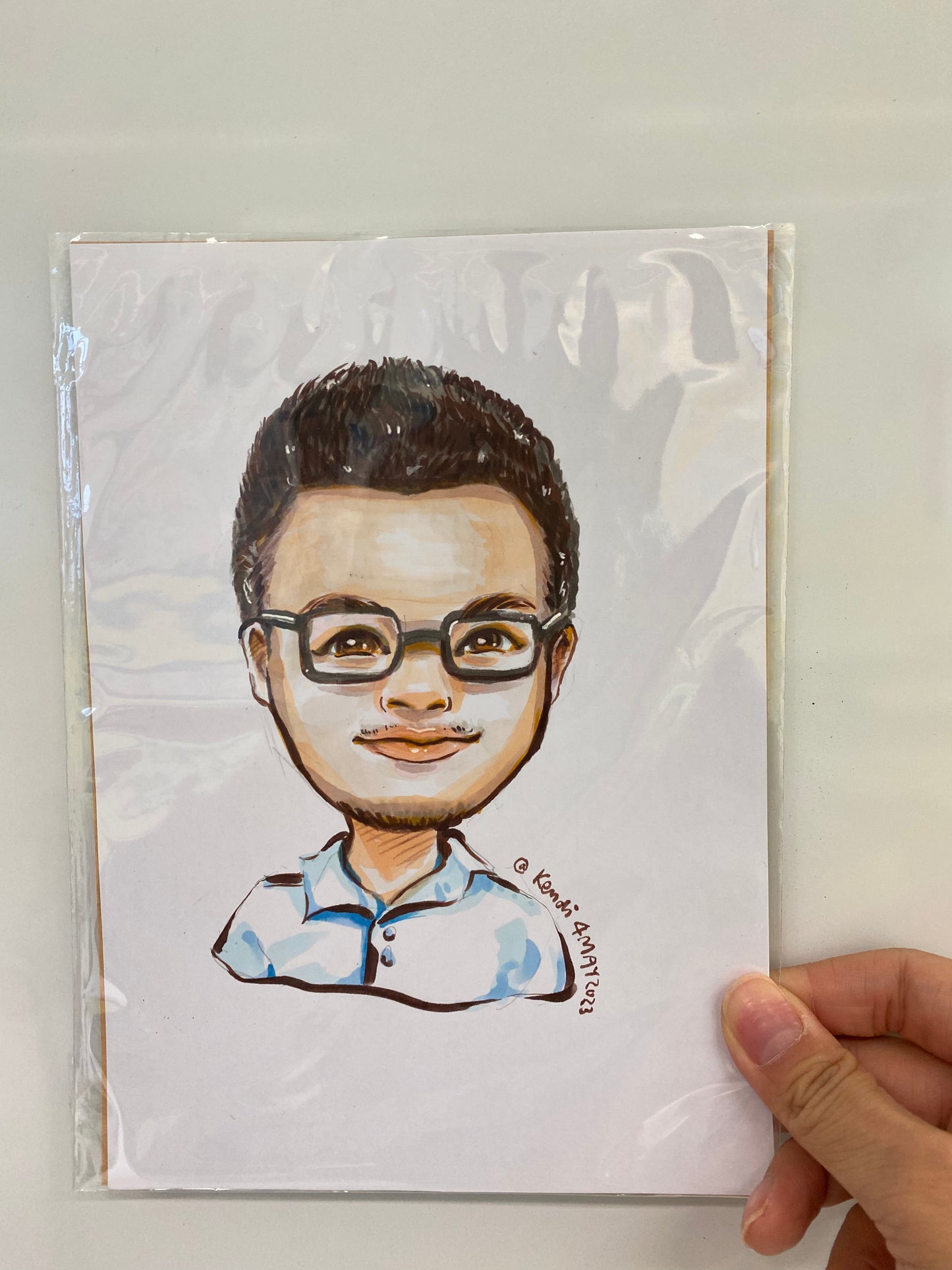 卡通人像畫訂製